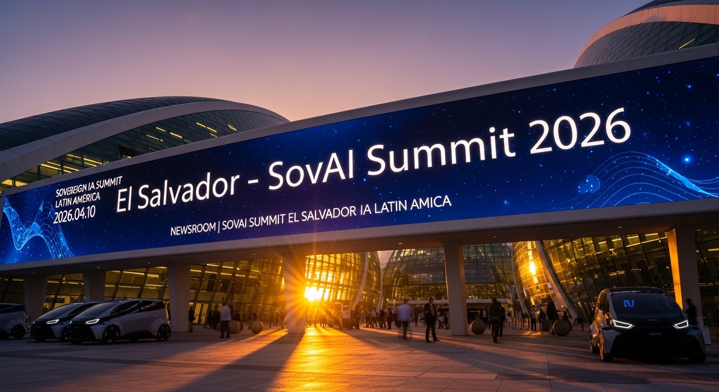 El Salvador Será Sede de la SovAI Summit 2026: Primera Cumbre de IA Soberana en Latinoamérica