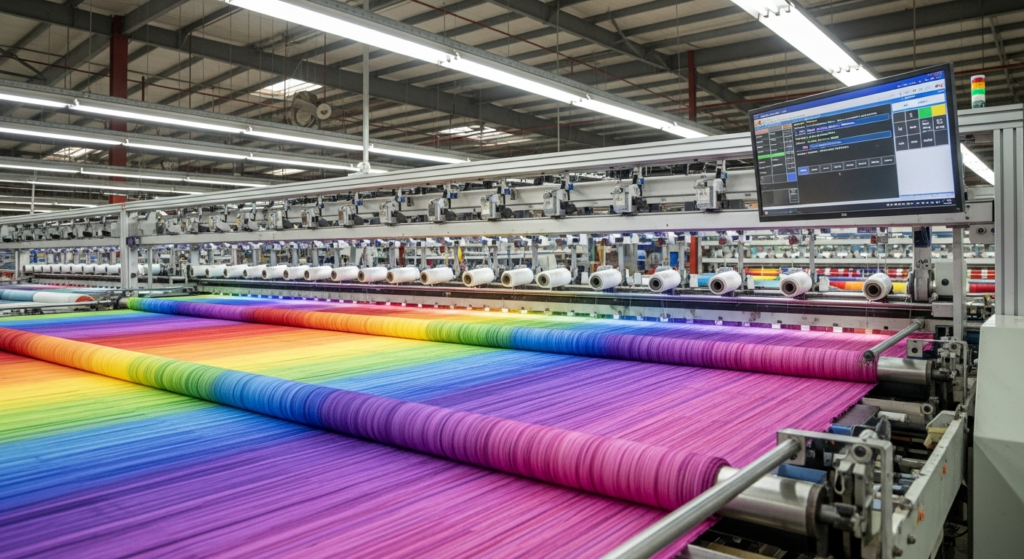 Fábrica textil mexicana con sistema de inspección de calidad basado en inteligencia artificial