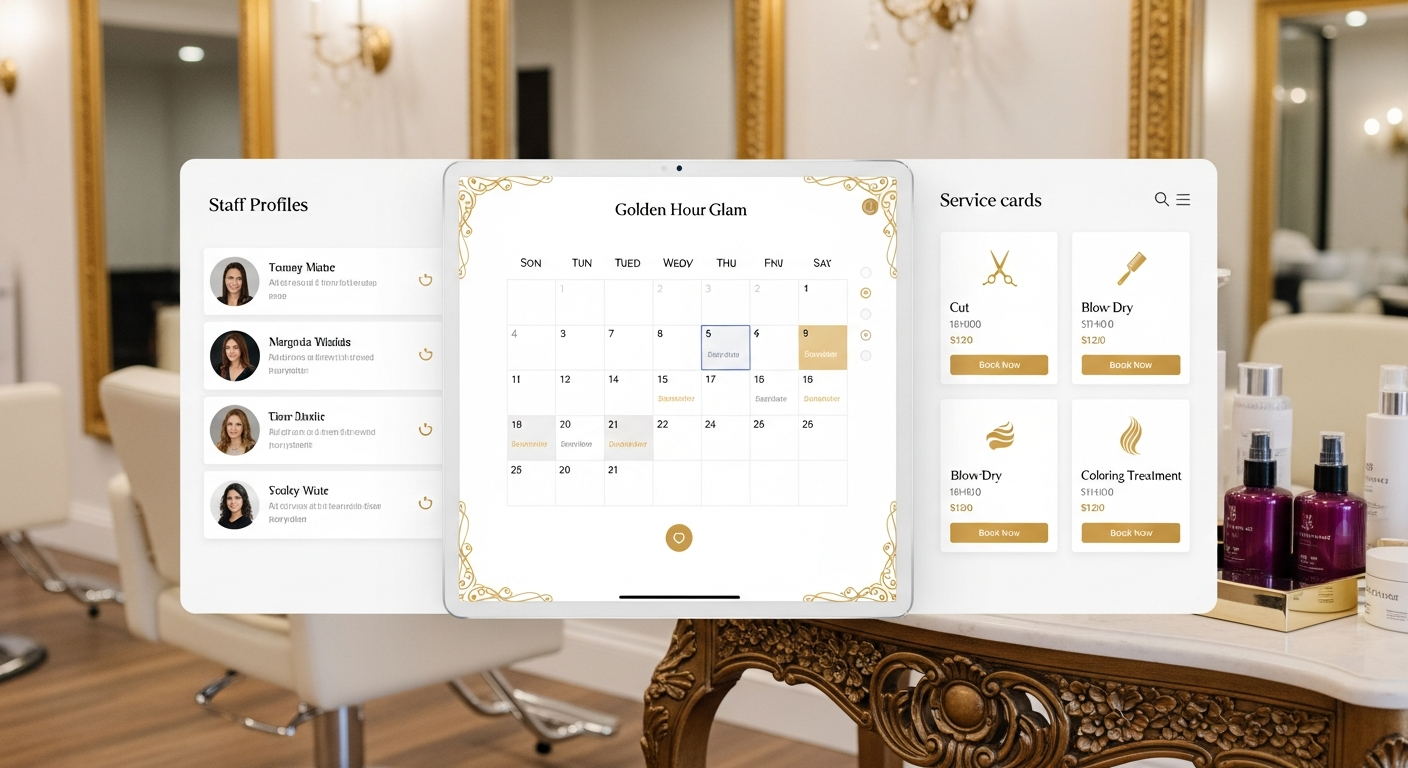 GlamBook: Un SaaS de Reservas para Salones Creado en un Fin de Semana