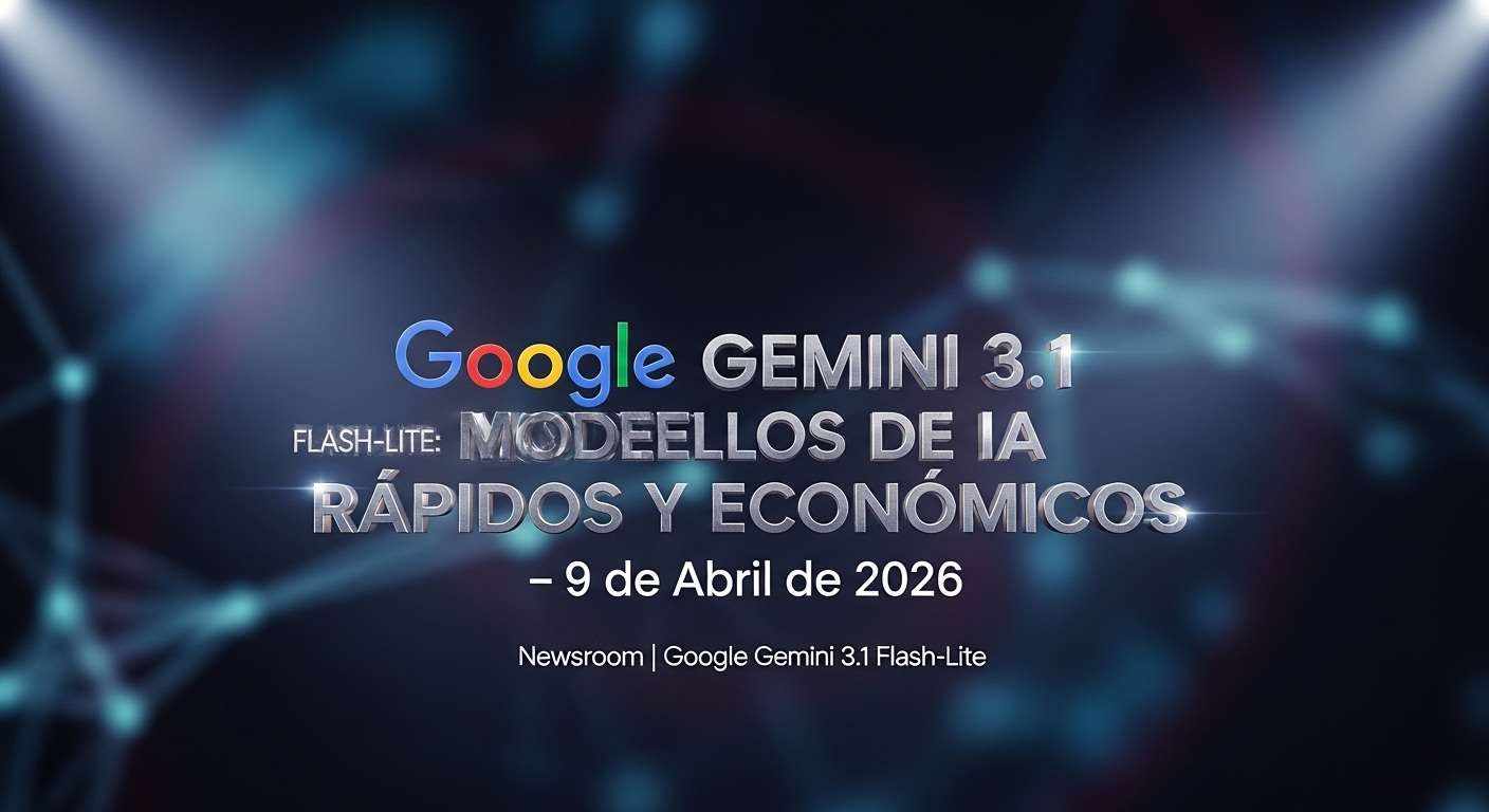 Google Lanza Gemini 3.1 Flash-Lite: Modelos de IA Ultra-Rápidos y Económicos para Empresas