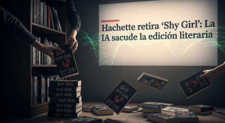 Hachette retira ‘Chica Tímida’: la IA sacude la edición literaria