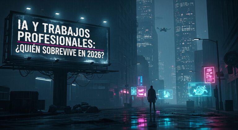 IA y empleos profesionales: quién sobrevive en 2026