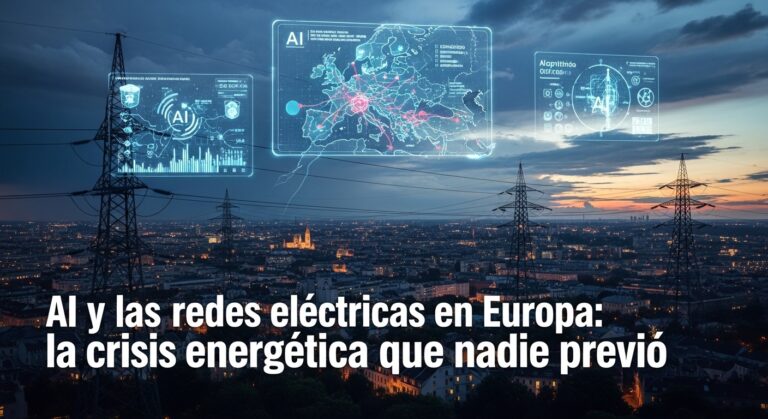 IA y redes eléctricas en Europa: la crisis energética que nadie previó