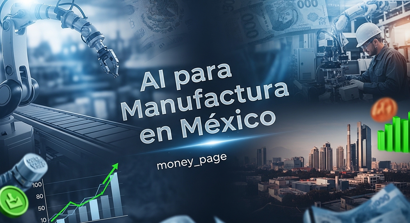 IA para Manufactura en México: Guía Completa de Inteligencia Artificial Industrial (2026)