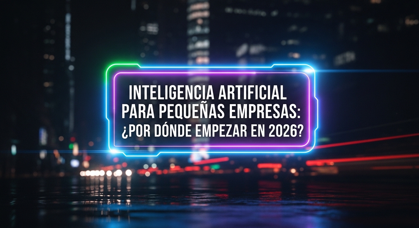 Inteligencia Artificial para Pequeños Negocios: Por Dónde Empezar en 2026