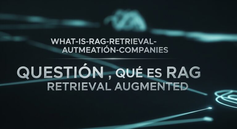 Qué es RAG Retrieval Augmented Generation empresas