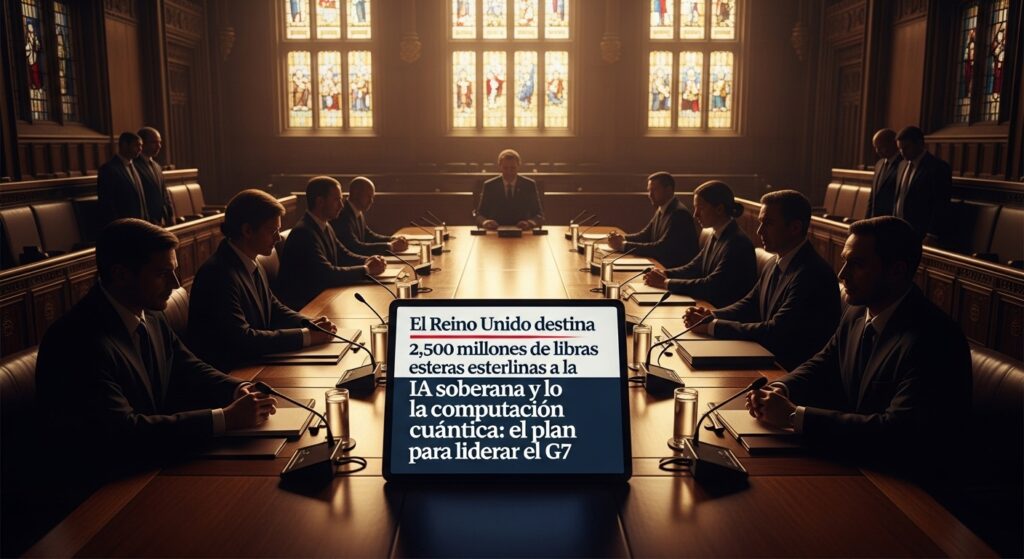 Reino Unido destina £2,500 millones a IA soberana y cómputo cuántico: el plan para liderar el G7
