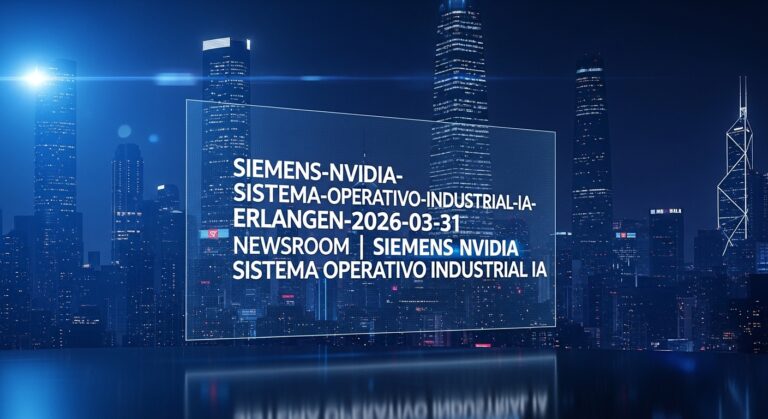 Siemens NVIDIA sistema operativo industrial IA