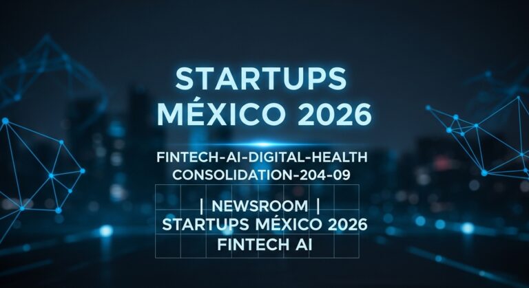 Startups México 2026 fintech IA salud digital consolidación