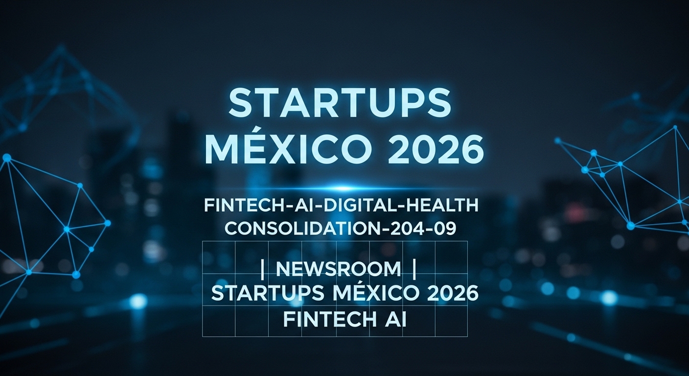 Startups en México 2026 se Consolidan en Fintech, IA y Salud Digital: El Ecosistema Madura