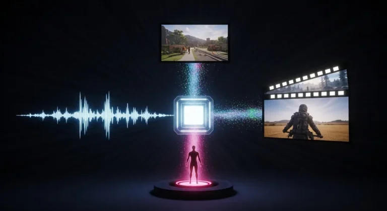 La IA generativa en acción: un modelo creando audio, imagen y video al mismo tiempo desde texto o prompts