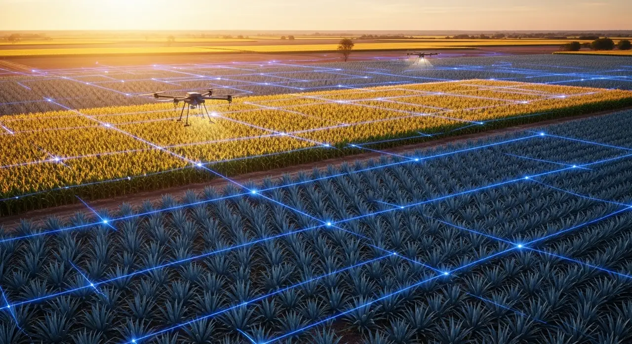 IA para Agricultura en México 2026: Agricultura de Precisión, Riego Inteligente y Cadena de Valor