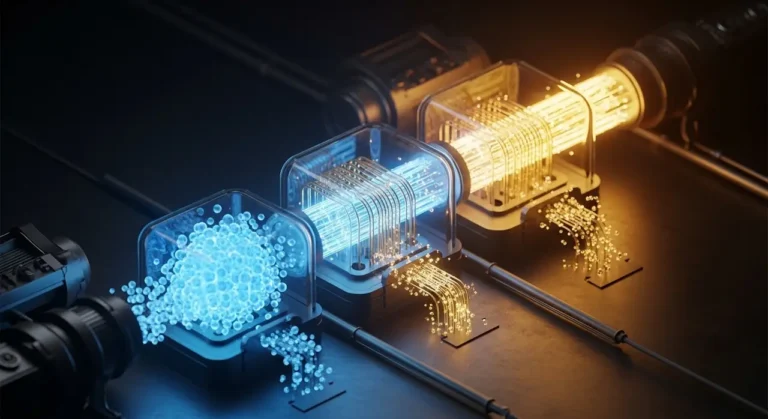 Procesamiento tubería render procesamiento de datos IA