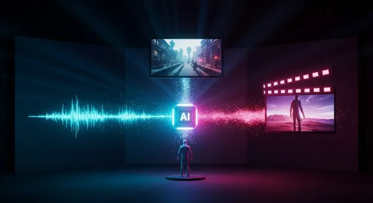 Estudio generando contenido inteligencia artificial