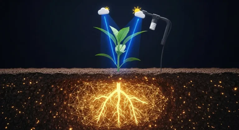 Cultivo planta precisión intelligenc agricultura inteligente