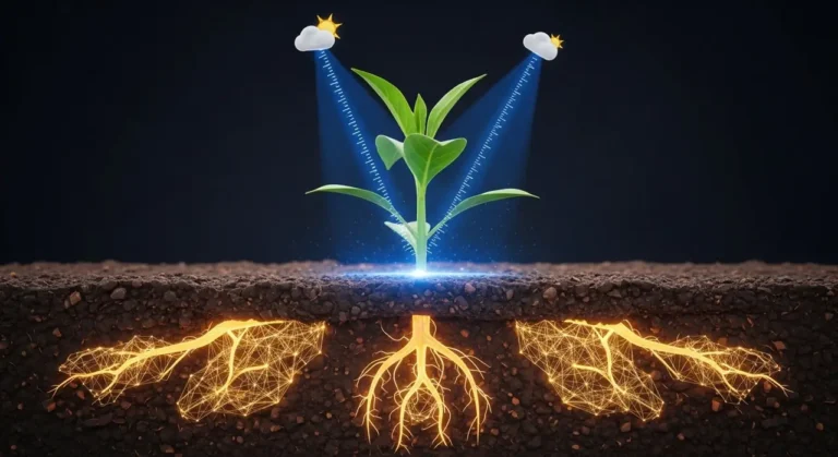 Cultivo planta suelo clima sensores agricultura inteligente