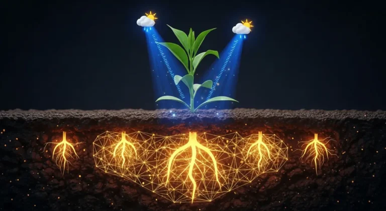 Cultivo planta suelo clima sensores agricultura inteligente