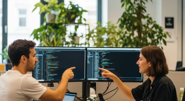 Developers pair programming dual inteligencia artificial