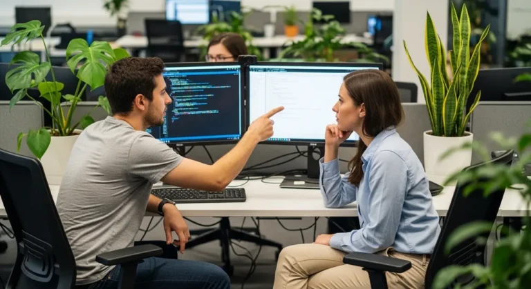 Developers pair programming dual inteligencia artificial