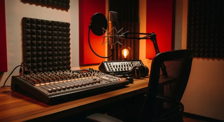 Podcast estudio condenser inteligencia artificial
