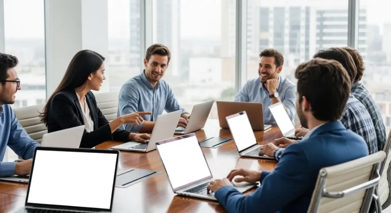 Tecnología equipo boardroom inteligencia artificial