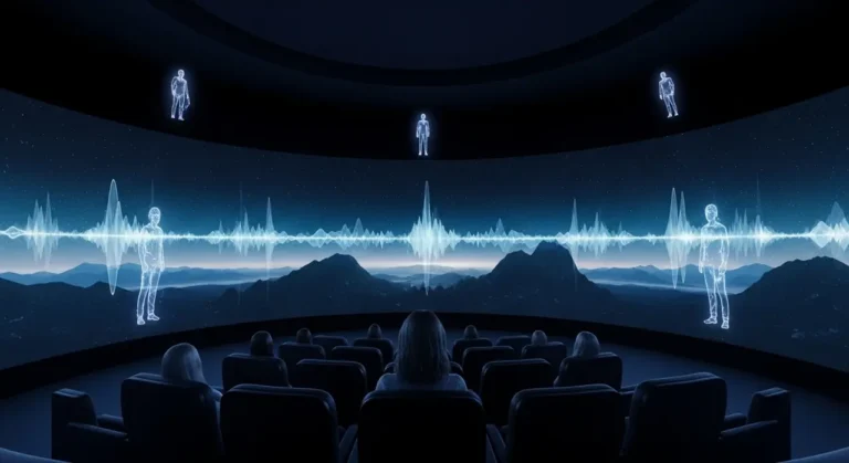 Espectador ai-crafted universo entretenimiento con IA
