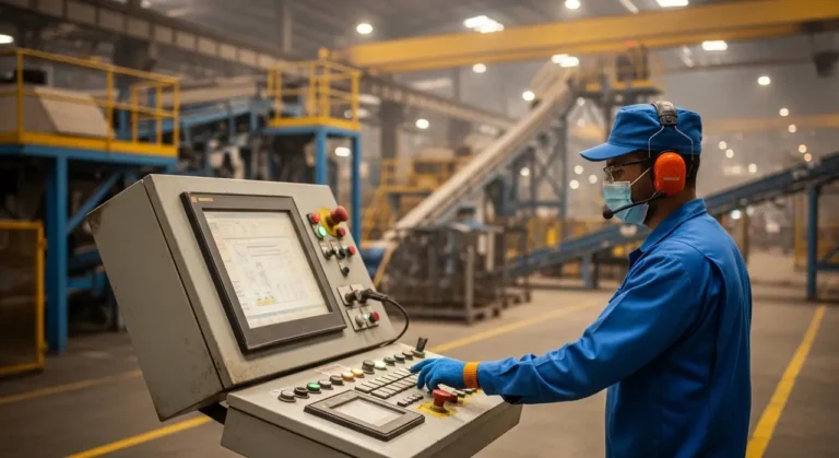 Worker monitoring control panel inteligencia artificial
