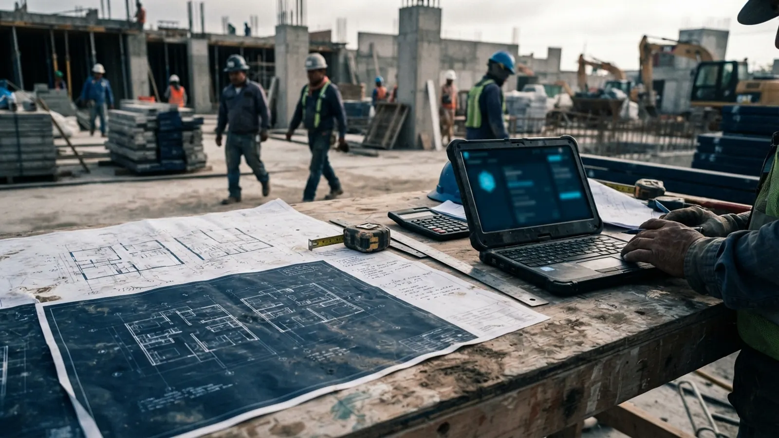 El proceso: una persona trabajando en su computadora · IA para Arquitectos e Ingenieros Civiles en México 2026