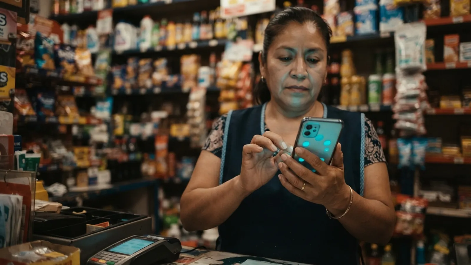 El proceso: una persona trabajando en su computadora · Retail 4.0: 7 Estrategias IA para Multiplicar Ventas