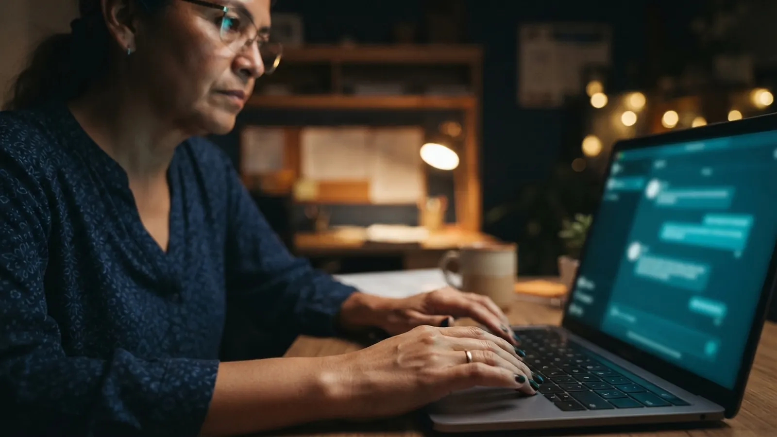 El proceso: una persona trabajando en su computadora · n8n + WhatsApp Business: Automatiza Respuestas y Ventas