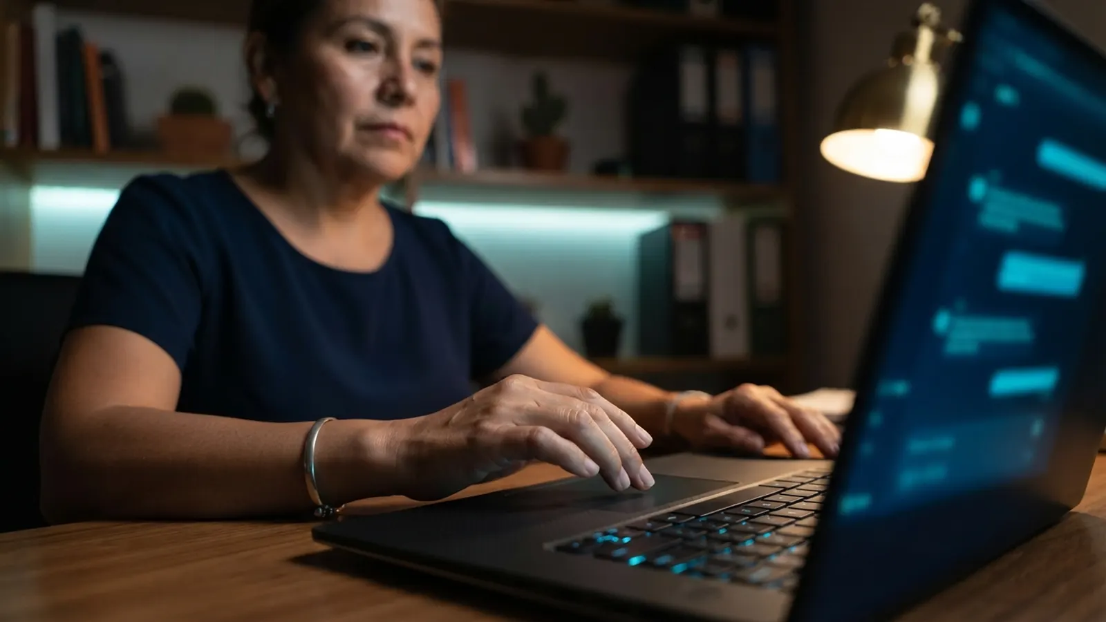 El proceso: una persona trabajando en su computadora · Qwen 3.5: El Mata-Gigantes que Redefine la IA